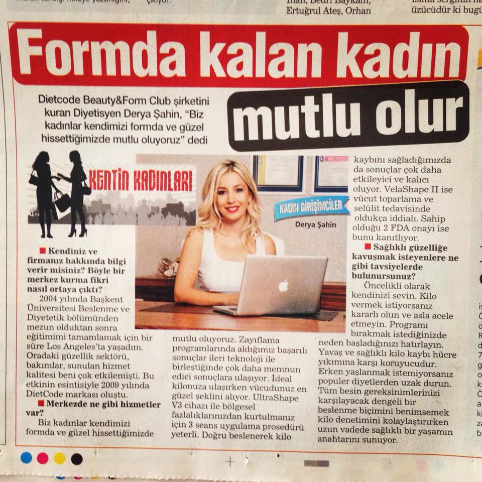 Hürriyet/ Formda Kalan Kadın Mutlu Olur